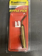 Traditions In-Line Nipple Cleaning Pick for Black Powder Guns A1420