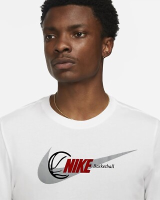 Nike Sportswear Men's XL NBA Basketball Elite T-Shirt DJ1586 010 White NEW