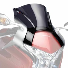 Puig Touren Windschild Für Honda Crossrunner 2015-2016 – Verstellbarer Spoiler, Rauchgrau, Mit ABE