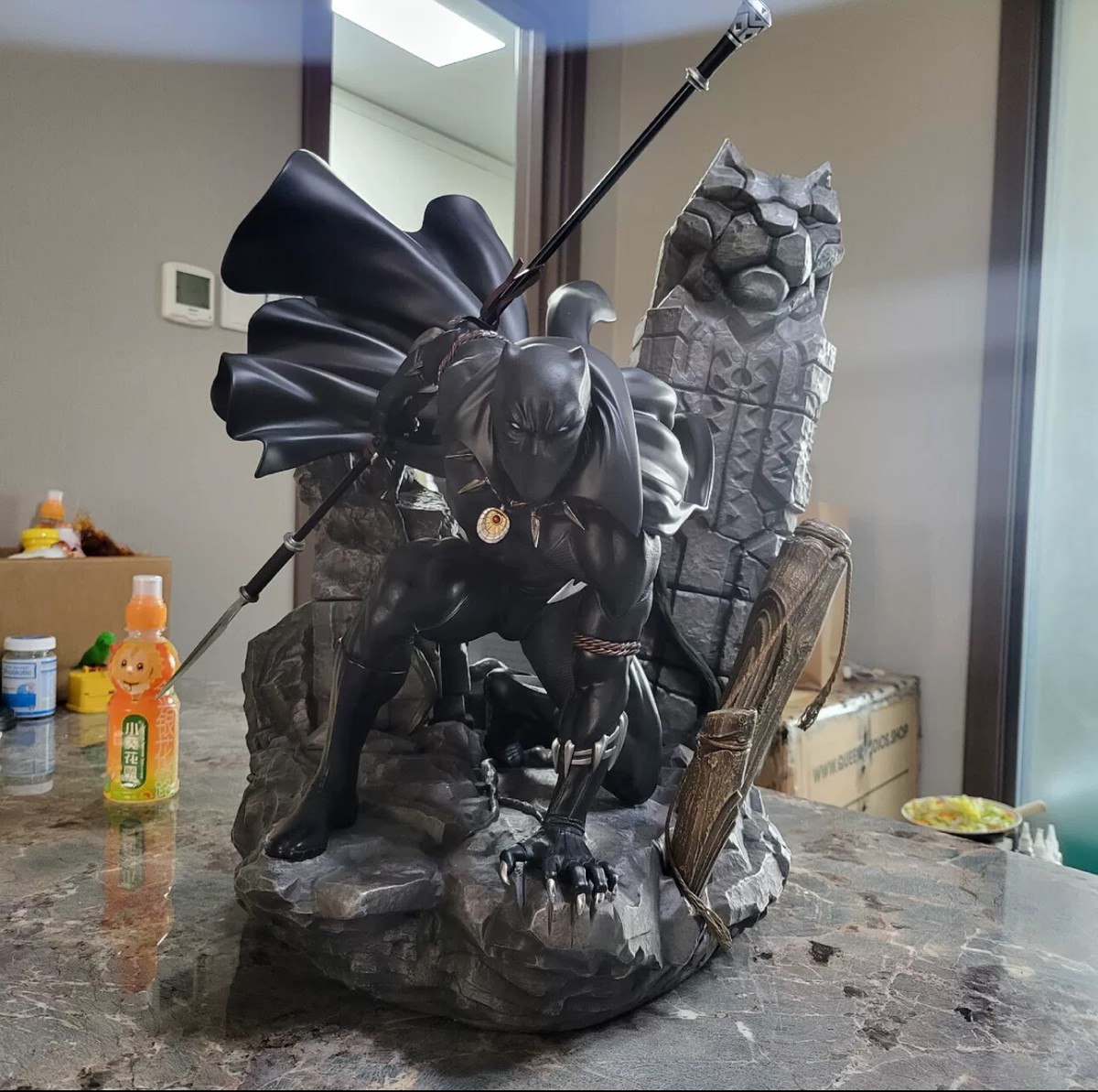 XM Studio Black Panther Statue Figure Resin Model Collectible