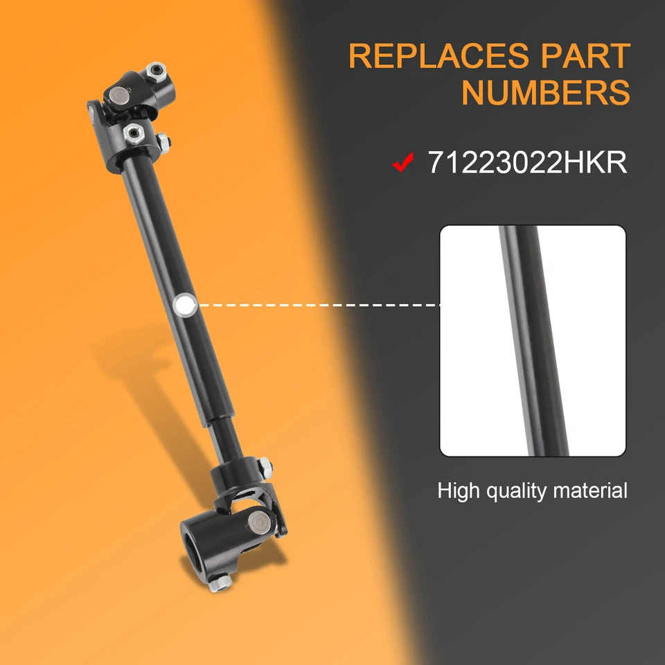 Hooker BlackHeart Steering Shaft For 82-93 S10 82-88 G-Body LS Swap 71223022HKR - Image 4 of 4