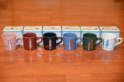 SAKURA WARS 3  6x  MUG CUP  FULL SET Japan SEGA 2001 NEW NFS COLLECTORS ITEM 