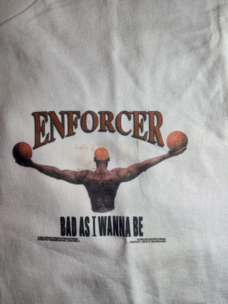 Vintage 1996 Dennis Rodman BAD AS I WANNA BE Murina T-Shirt Vintage 1996 Dennis Rodman BAD AS I WANNA BE Murina T-Shirt