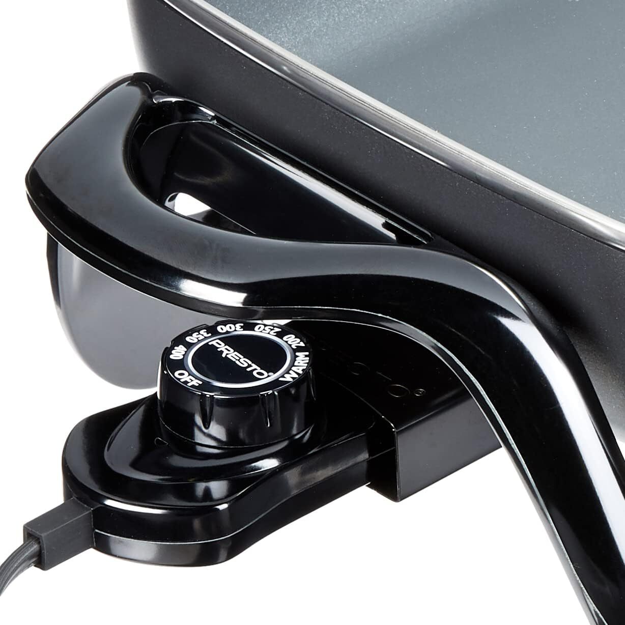 Presto 06852 16Inch Electric Skillet with Glass Cover Black eBay