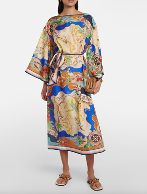 Zimmermann Alight Map Midi Dress $450 AUD | eBay