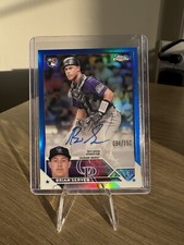 2023 Topps Chrome - Rookie Autographs Brian Serven #RA-BS Blue Refractor /150