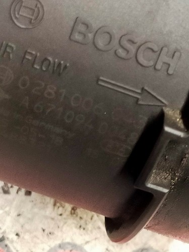 Air Mass Sensor fits SSANGYONG TURISMO Mk2 2.2D 2015 on Flow Meter 6710940048 - Picture 3 of 5