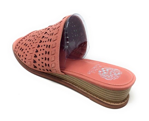 Vince Camuto Women's Rallema Low Wedge Slide Sandal Sushi Nubuck Size 9 M US | eBay