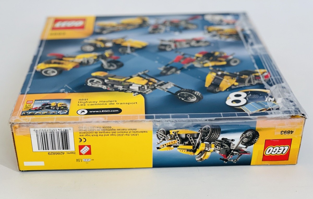 LEGO 4893 Creator Revvin' Riders - Brand NEW Factory Sealed