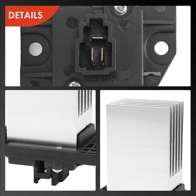 Blower Motor Resistor For Hyundai & Kia - Front/Rear HVAC Fan Control Module