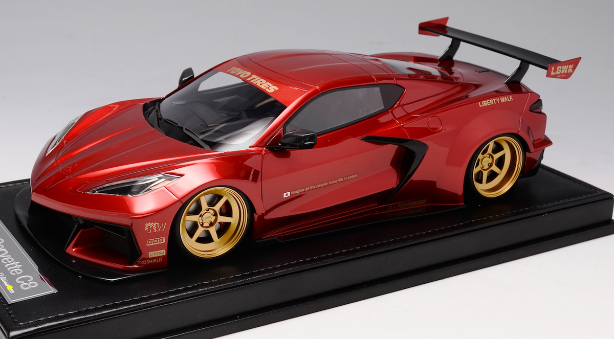 1/18 IVY Models Chevrolet Corvette C8 Liberty walk LB Performance