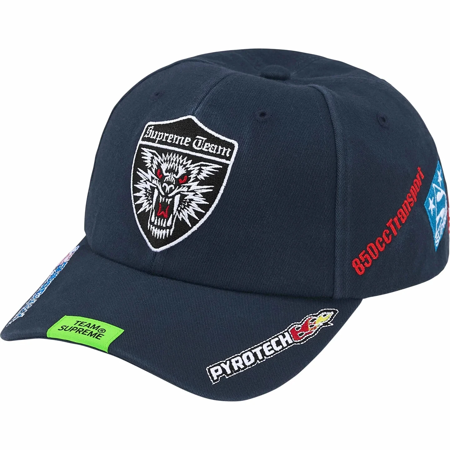 SUPREME RACING TEAM 6 PANNEAUX (MARINE) 5 PANNEAUX CHAPEAU CASQUETTE ÉPOQUE TRUETIMBER KANATI CAMO