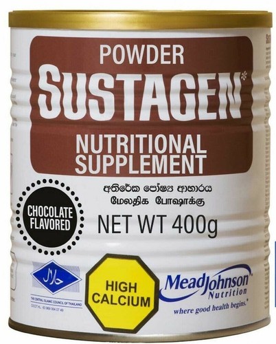 Sustagen Nutritional Supplement Milk Powder Chocolate Flavor 400g For Adults