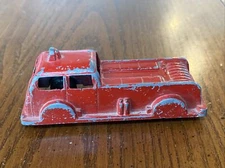 Vtg 1950s Goodee Prod Toys By Excel Products Red Firetruck Hose New Brunswick NJ
