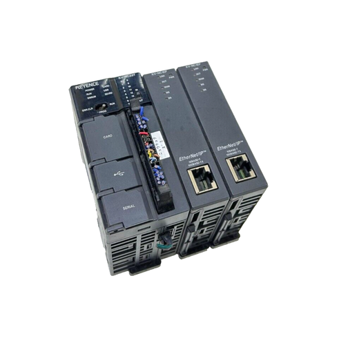 KEYENCE PLC rack with cpu KV-NC32T , KVNC1EP | eBay