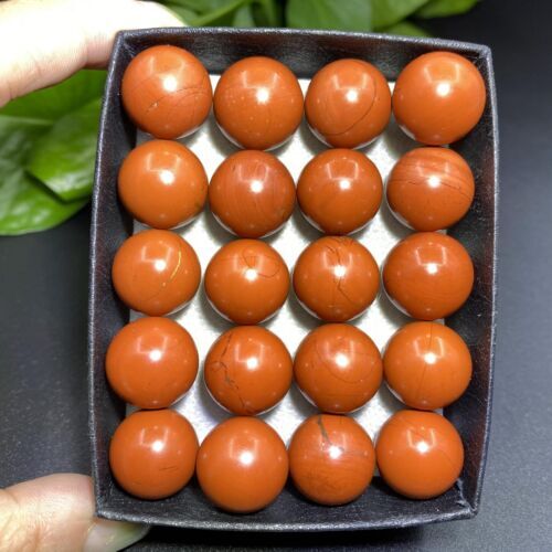 20pcs Natural Mixed Ball Quartz Crystal Spheres 15mm+ - Reiki Healing Stones With Storage Box