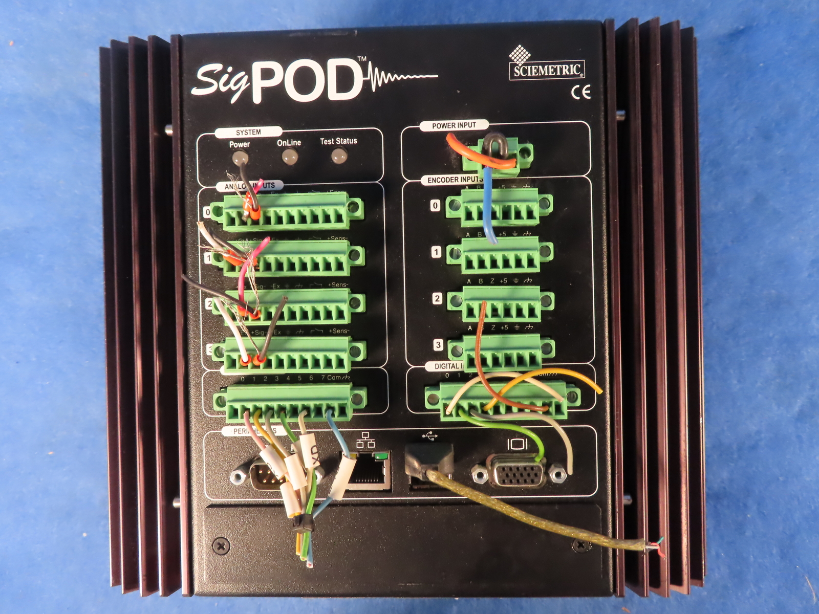 Sentinel Sigpod SCIEMETRIC INSTRUMENTS 1204 SIGPOD MONITOR CONTROL OPERATOR INTERFACE ...