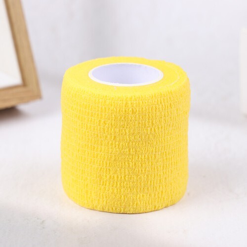 1Roller 5*450cm Multicolor Cohesive Tattoo Grip Tape Wrap Elastic Bandage Rolls - Bild 9 von 18