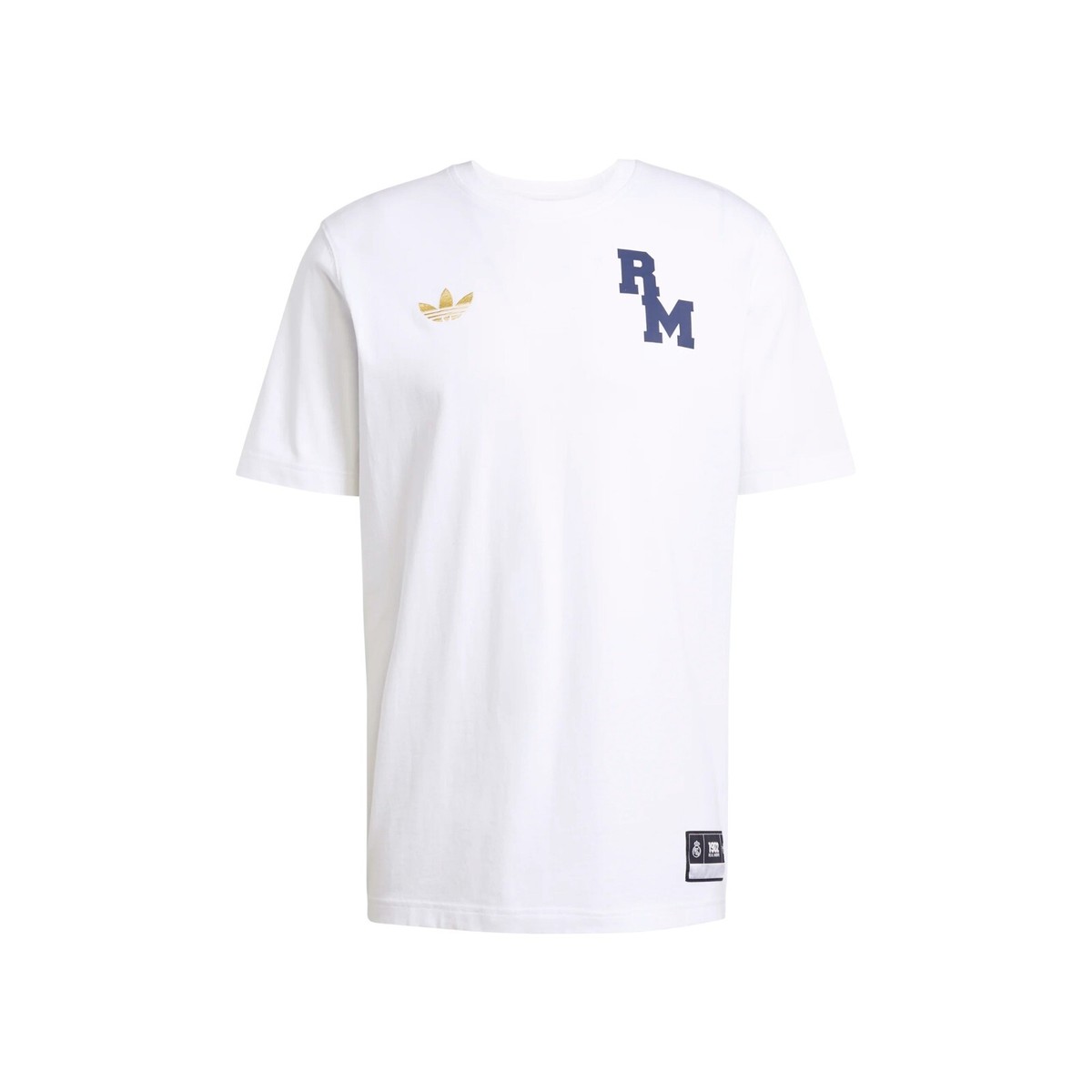 Real Madrid Men's Adidas Originals VRCT (White) T-Shirt Real Madrid Men's Adidas Originals VRCT (White) T-Shirt