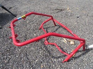 2023 HONDA TALON SXS 1000 X 4 REAR ROLL BAR CAGE ROPS PIPE STOCK OEM #0455