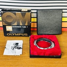 Olympus OM Camera Lens Extension Tube 7 Complete In Box