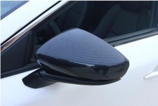 For Mazda 3 2020 2023 Accessories Carbon Fiber Side Mirrors Cover Cap Trim Strip For Mazda 3 2020 2023 Accessories Carbon Fiber Side Mirrors Cover Cap Trim Strip