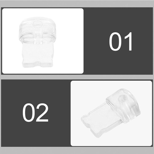 100pcs Transparent Charging Port Covers: Easy To Install And Remove Dust Plugs - 第 5/12 張圖片