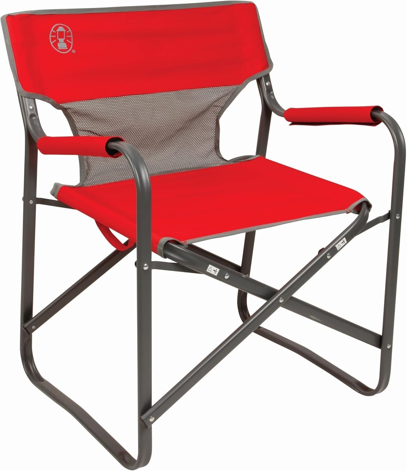 Coleman Outpost Breeze Folding Camping Chair with Cooling Mesh Back, Portable...