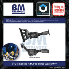 Catalytic Converter Type Approved + Fitting Kit fits FORD FIESTA Mk6 1.25 Front