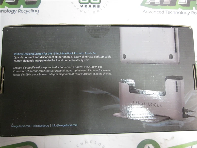 Henge Docks HD05VA15MBP Vertical Dock for 15in MacBook Pro w/ Touch Bar New - Image 4 of 4