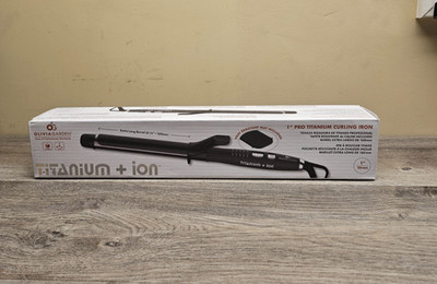 Olivia Garden 1'' Pro Titanium Curling Iron Brand New!