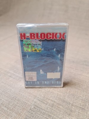 H - Blockx '' Get ln The Ring '' . Audio Cassette with music , Sealed not used .  