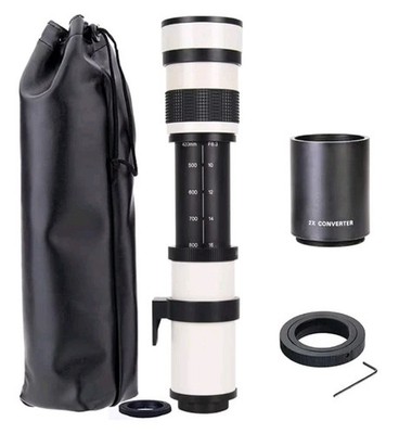 The 420-800mm F8.3 Super Telephoto Manual Lens is suitable for a wide range of c