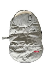 Skip Hop Infant Car Seat Cover Gray Fleece Winter Baby Carrier Cozy Cover