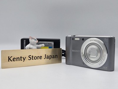 [MINT] SONY Cyber-Shot DSC-W810 Silver Compact Digital Camera From Japan