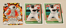 DAVID ORTIZ (3) 2025 DONRUSS BOMB SQUAD & BASE #9&61 BOSTON RED SOX