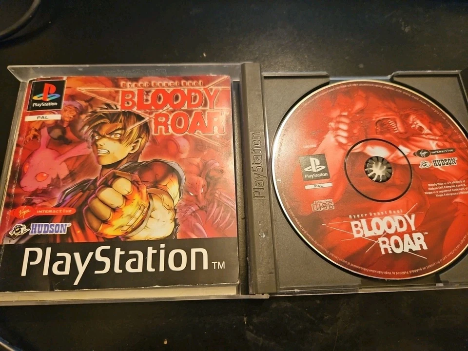 Bloody Roar Sony PlayStation 1 PS1 Game - Complete, Good Condition PAL Tested - image 2 of 4