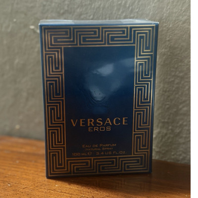 Versace Eros Eau de Parfum EDP Spray Regular Size 3.4 fl oz / 100 ml