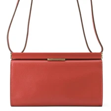 HERMES ClicH Shoulder Bag Size 21 Evergrain Rouge Coeur