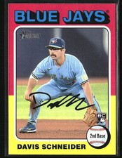 2024 Topps Heritage #425 Davis Schneider