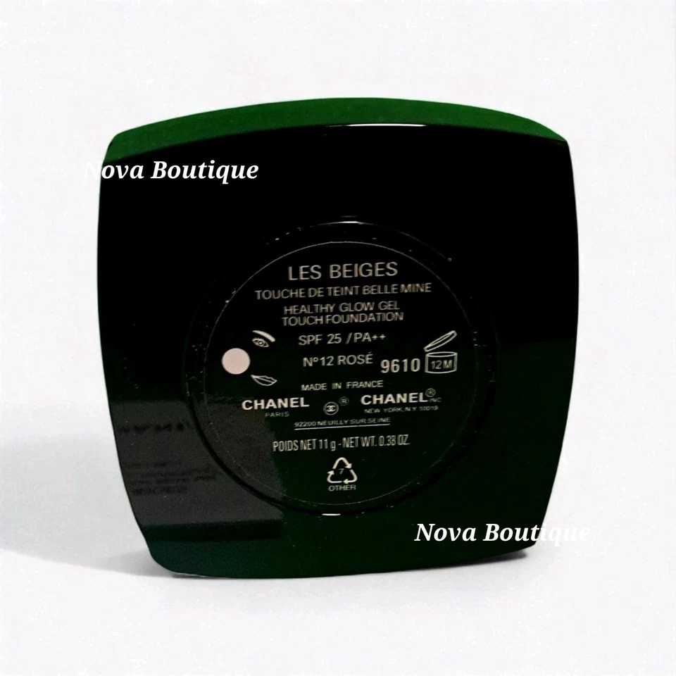 Chanel Les Beiges Healthy Glow Gel Touch Foundation – N°12 Rosé - Image 4 of 4