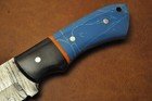 Custom Handmade Damascus Steel Knife With Resin Handle With Cover 264 — photo 2