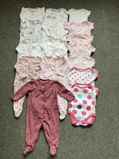 Baby Girl Clothes Bundle 0-3 Months