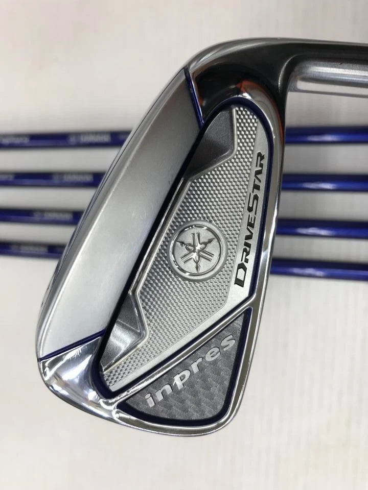 2022 YAMAHA inpres Drivestar 6~PW 5p Speeder M423 SR-flex Iron Set Golf J857 - Image 2 of 4