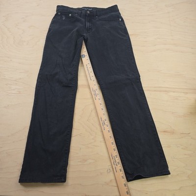 US Polo Assn. Activate Stretch Black Straight Leg Jeans Men's 30 x 30 (29)
