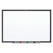 Quartet Sm534b-24 Dry Erase Board, Steel, 36 In, 48 In, Aluminum Frame, White,