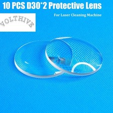10pcs Protective Lens For 1500W 2000W 3000W Fiber Laser Cleaning Machine D30 T5