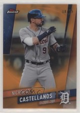 2019 Topps Finest Orange Refractor 18/25 Nick Castellanos Nicholas #96 fm0