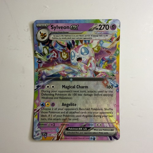 Sylveon ex 86/191 Surging Sparks Double Rare Pokemon TCG | NM