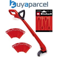 Image of Einhell Cordless Strimmer 24cm Grass Trimmer 18v GC-CT 18/24 PXC +40 Blade